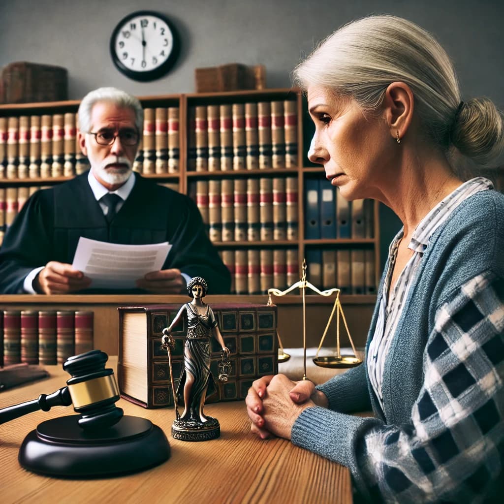 ¿Deben los abuelos ser obligados a pagar la cuota alimentaria? El caso de la abuela sin recursos.