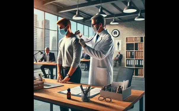 ¿Qué implica la obligación del trabajador de someterse a los controles médicos que disponga el empleador según la legislación argentina?