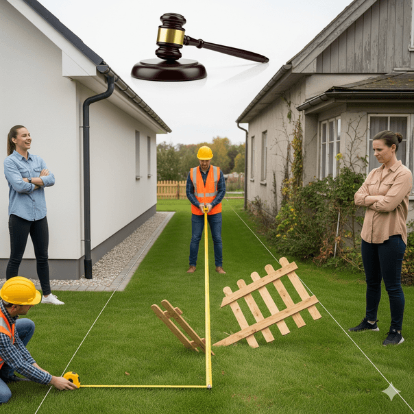 Mi Lote, Tus Reglas: Justicia Ordena a Vecino Demoler Pared y Devolver 65m²