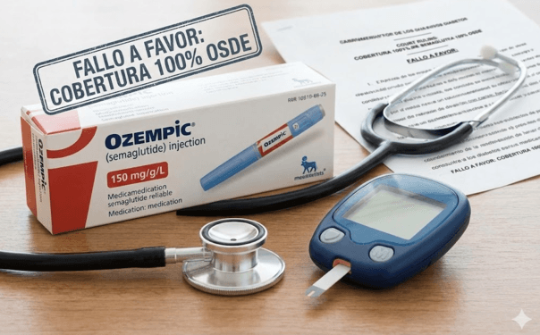 Fallo Clave sobre Ozempic y Diabetes: La Justicia Ordena a OSDE Cobertura al 100%