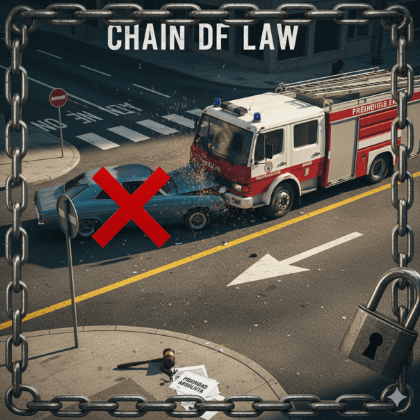 Prioridad de Paso Absoluta: La Justicia Rechaza Demanda de Conductor que Iba en Contramano